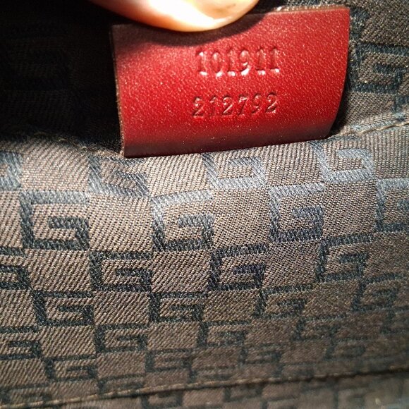 Gucci Burgundy Leather Clutch with COA - Picture 10 of 16